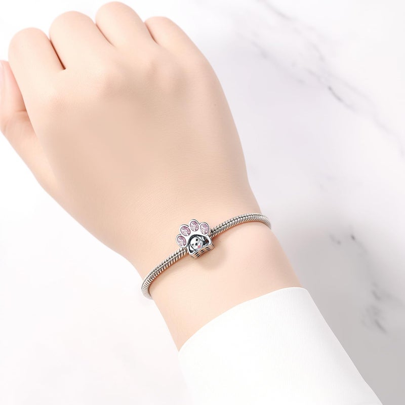 CYCUFF Store 925 Sterling Silver Charms Suitable for Charm Necklaces, Bracelet Pendants Beads Jewellery Gift for Women Family Friends - Image 4